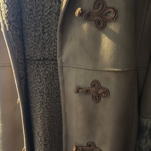 Faux Fur Suede Jacket - Picture 6 of 6